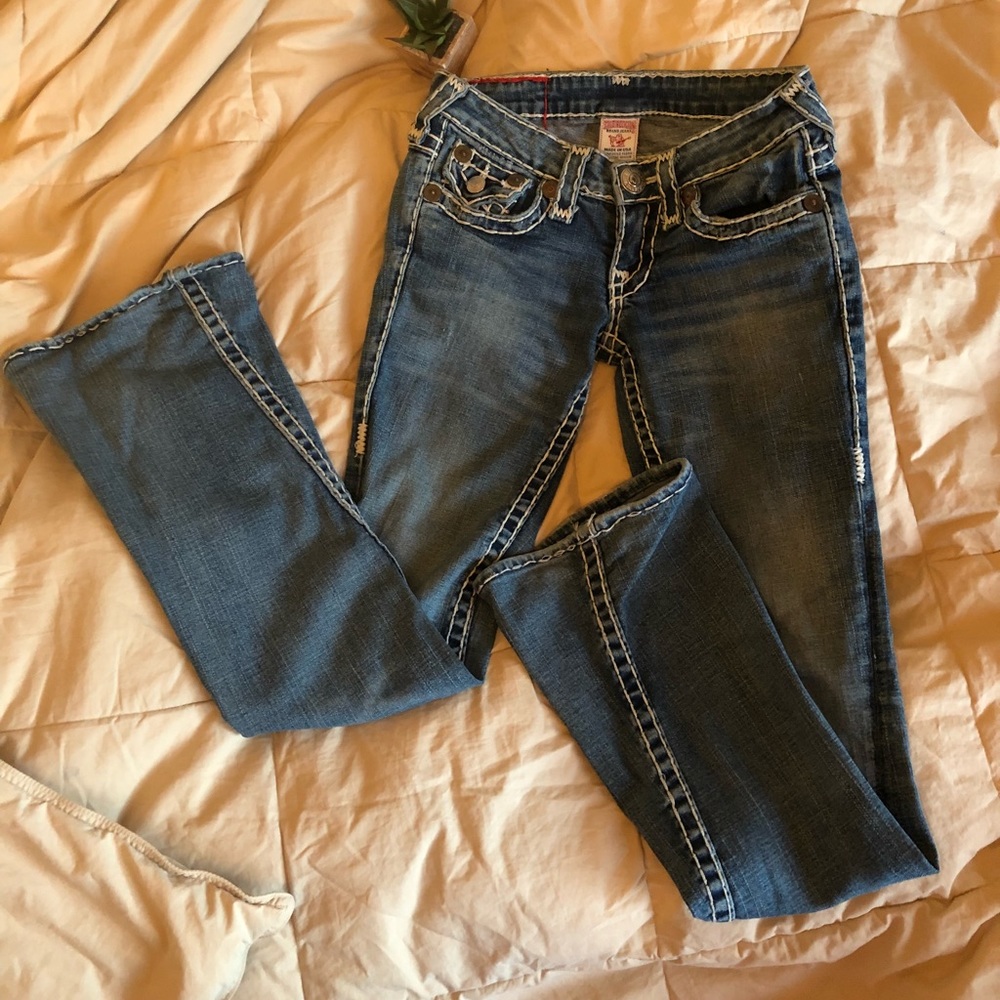 (2/$30) True Religion Blue Jeans